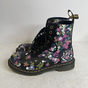 Vintage Dr. Martens 1460 Pascal Floral Boots
